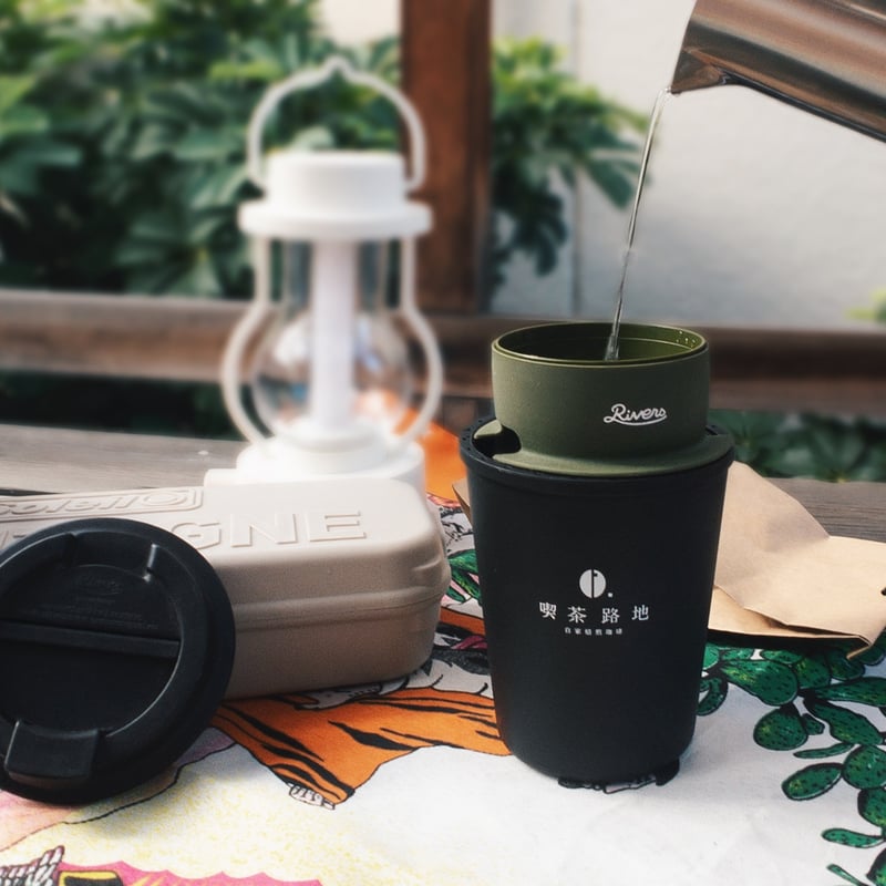 GRINDLODGE 折りたたみコーヒードリッパーとレザーケースセット