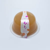 お酒のゼリー：あらごしもも（梅乃宿酒造✕ぷる～酒）