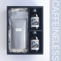 【店頭受取/デカフェギフト】カフェラテベース＆コーヒー豆(粉)100g×1種セット