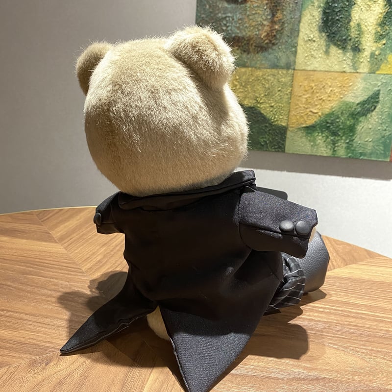 最終価格☆タキシードくま ぬいぐるみ 黒 最終価格☆タキシードくま