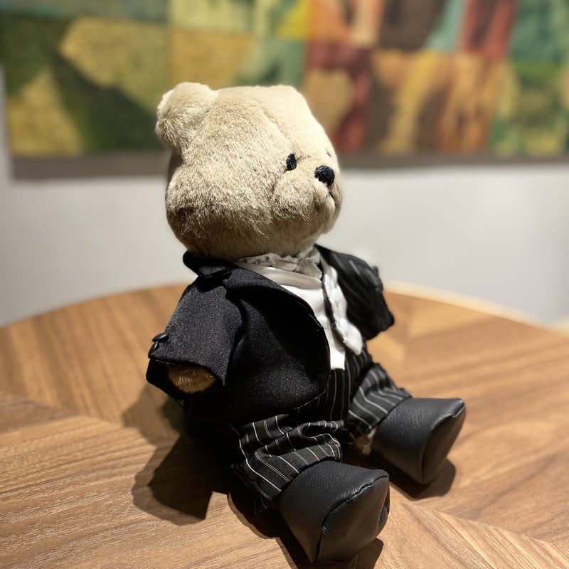 最終価格☆タキシードくま　ぬいぐるみ　黒 最終価格☆タキシードくま ぬいぐるみ 黒