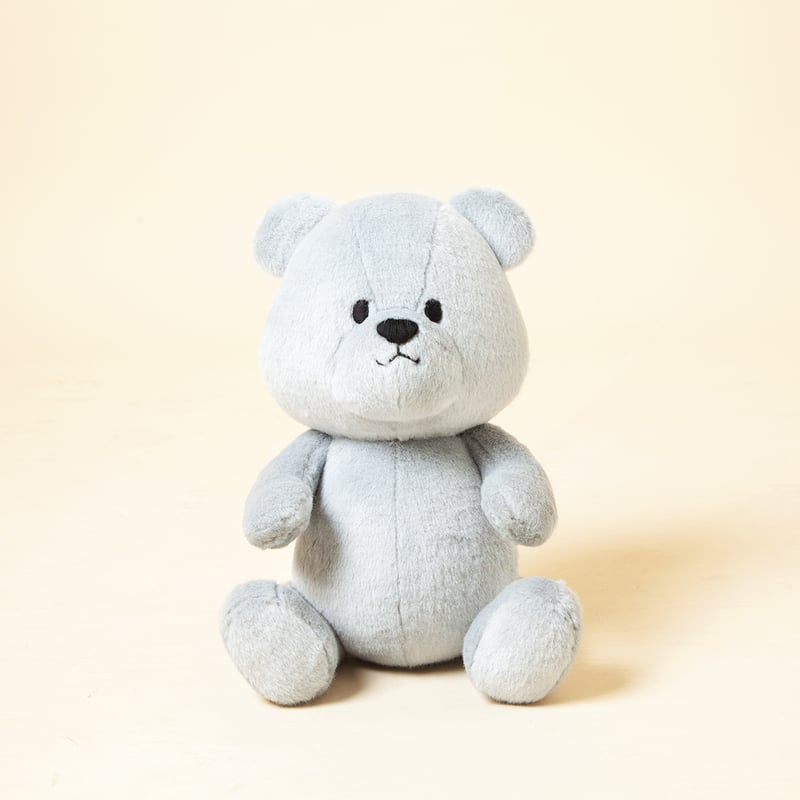 ダークな雰囲気 グレーブルーベアさん くま ハンドメイド 海外作家様 ぬいぐるみ ダークな雰囲気 グレーブルーベアさん くま ハンドメイド 海外作家様