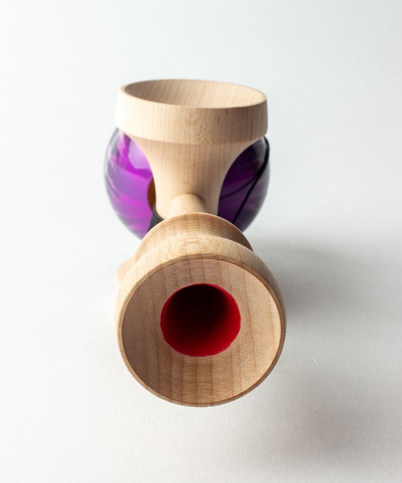 LUZUMAKI - Purple スティッキー | Kendama Shop GOAT
