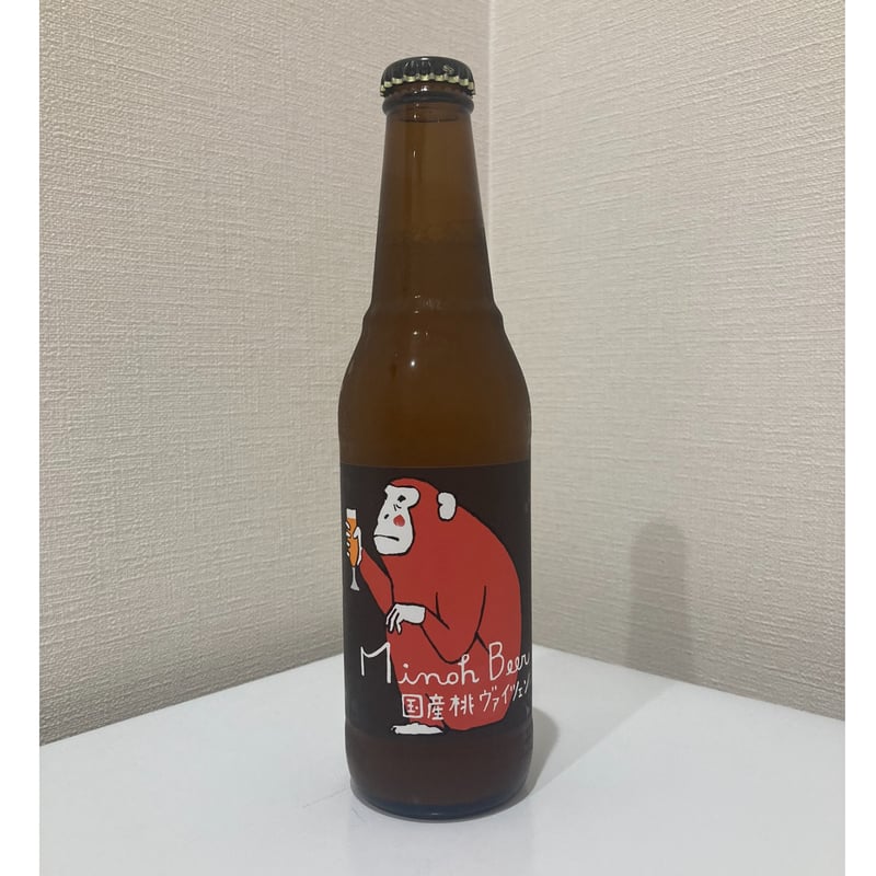 箕面烧 超限定】箕面ビール - 桃ヴァイツェン（白鳳Ver. 2024） / MINOH