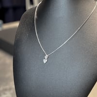 ラウンドブリリアントカットのダイヤモンドネックレス【ダイヤモンド