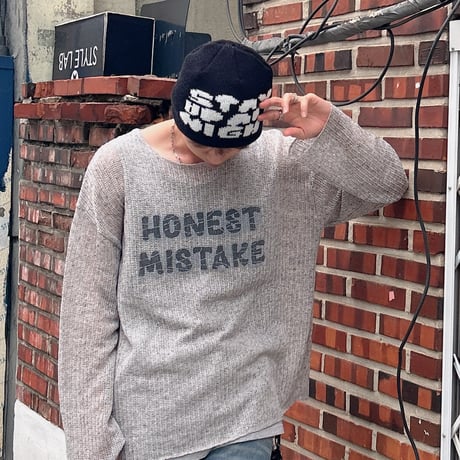 Graphic  Knitted Longsleeve