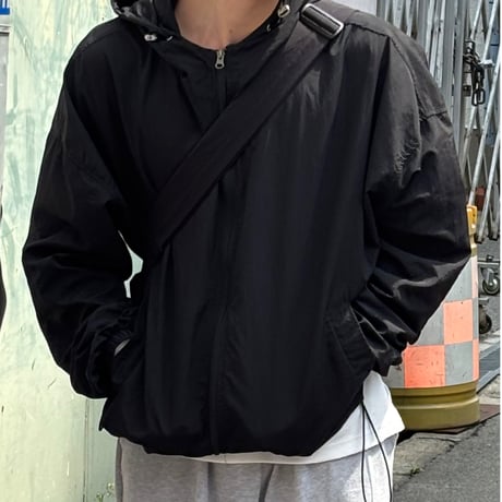 Light Two Way Glossy Windbreaker