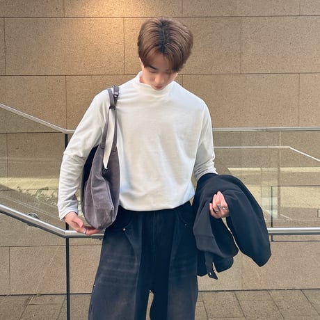 Mock Neck Knit
