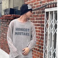 Graphic  Knitted Longsleeve