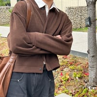 Corduroy Crop Cardigan