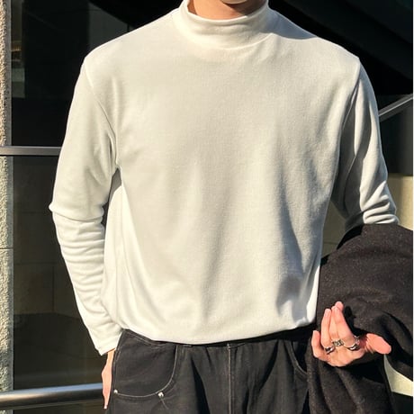 Mock Neck Knit