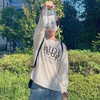 Hyde Letter Ribbed Knit Tee