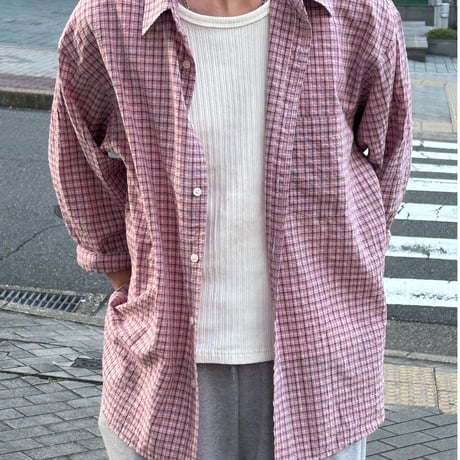 Loose Checkover Shirt