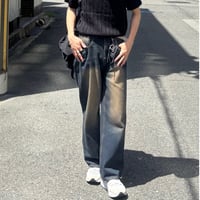 Sand Wash Denim Pants