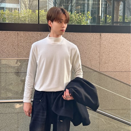 Mock Neck Knit