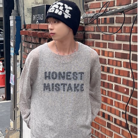 Graphic  Knitted Longsleeve