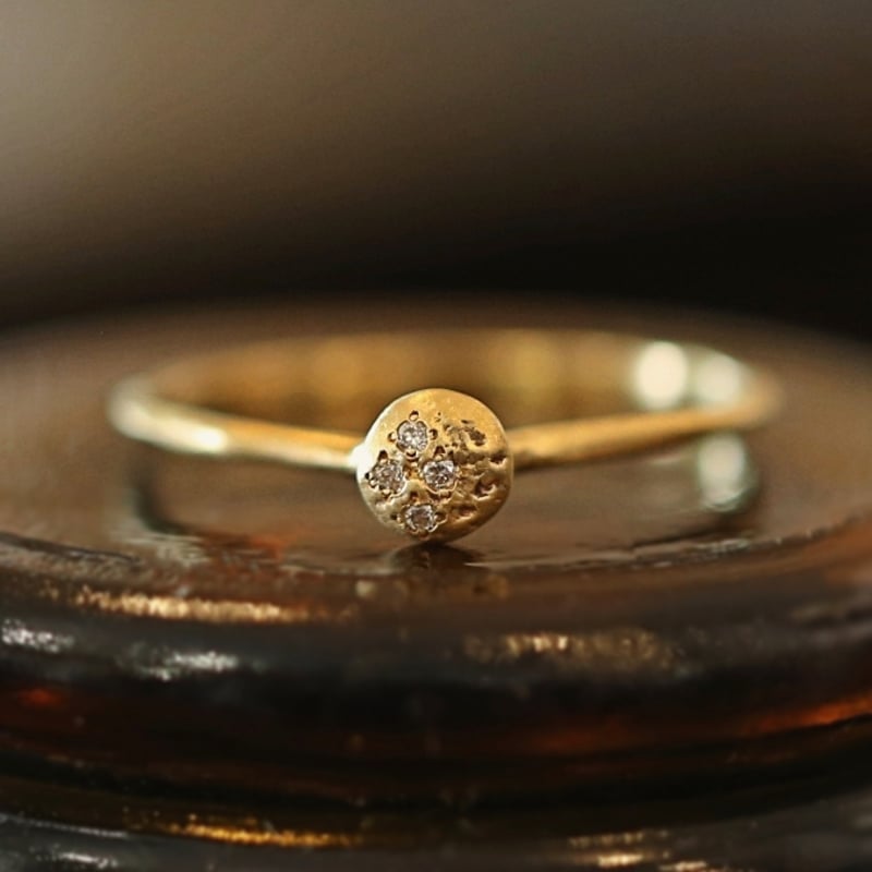 ニュームーンリング K18 | Lovignette Online Shop