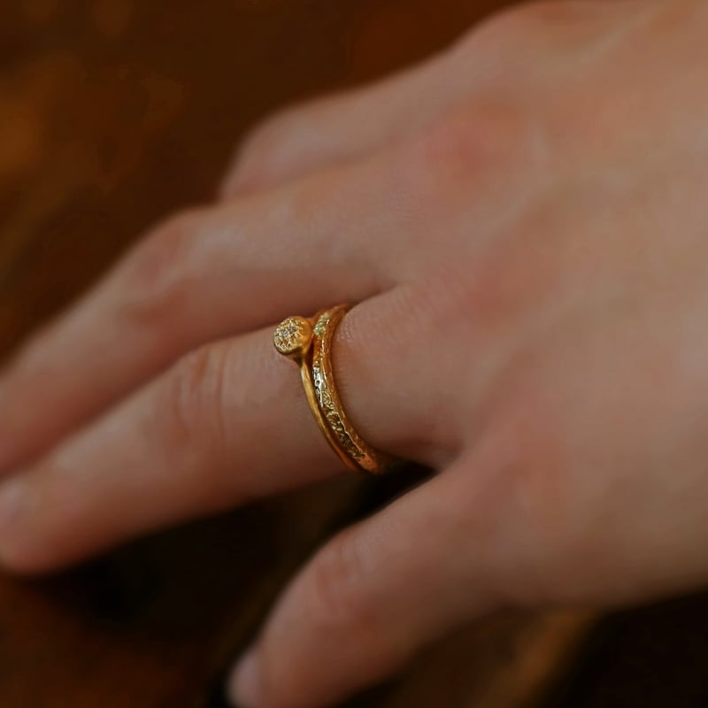 ニュームーンリング K18 | Lovignette Online Shop