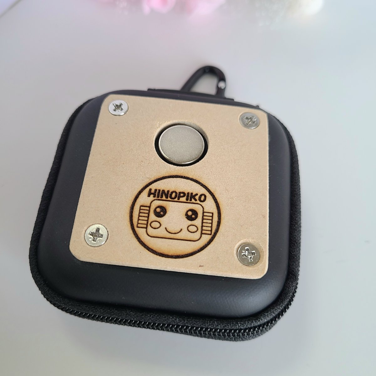 木製ロボット(ヒノピコダボ)専用ケース付 | MORIE工房ヒノピコ