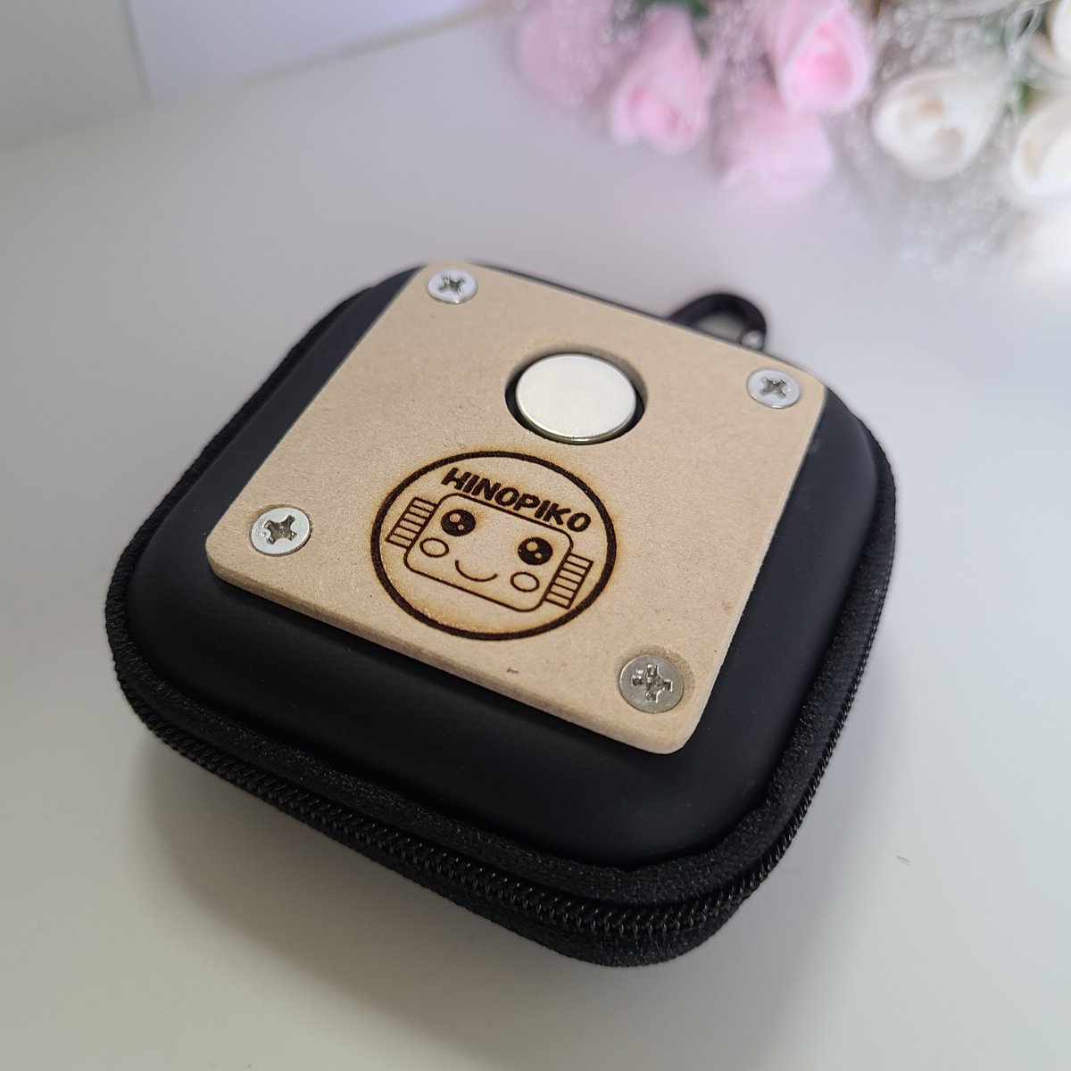 木製ロボット(ヒノピコミニ)専用ケース付 | MORIE工房ヒノピコ