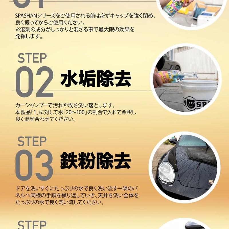 SPASHAN コーティング剤 スパシャンISM HappyBirthday 500ml |