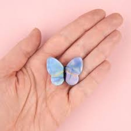 【Coucousuzette】【ククシュゼット】Lavender  Butterfly 蝶々 mini Hair clip