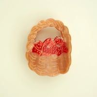 【Coucousuzette】【ククシュゼット】Strawberries Basket いちごのバスケット Hair Claw