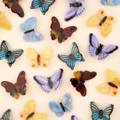 【Coucousuzette】【ククシュゼット】Lavender  Butterfly 蝶々 mini Hair clip