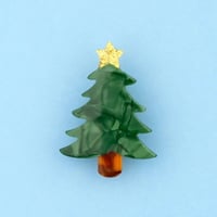 【Coucou Suzette】【ククシュゼット】Christmas tree hair clip