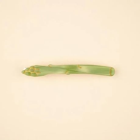 【Coucou Suzette】【ククシュゼット】Asparagus アスパラガス hair clip