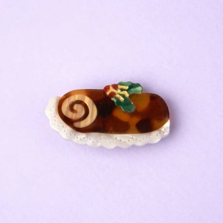 【Coucou Suzette】【ククシュゼット】Christmas Log Cake ブッシュドノエル Hair Clip