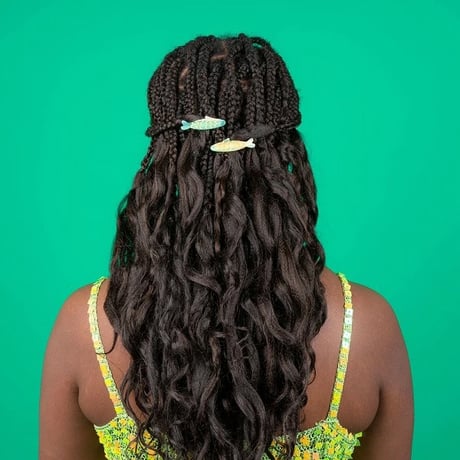 【Coucou Suzette】  ククシュゼット sardines イワシ hair clip set(2個セット)