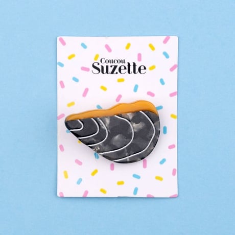 Coucou Suzette  ククシュゼット Mussel Hair clip
