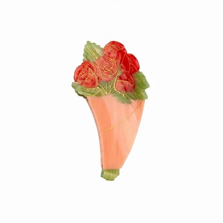 【Coucousuzette】【ククシュゼット】Rose Bouquet  ローズブーケ 薔薇 Hair Claw