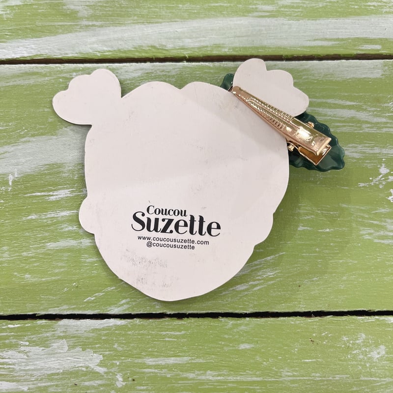 Coucou Suzette】 ククシュゼット Purple pansy パンジー ミニヘ