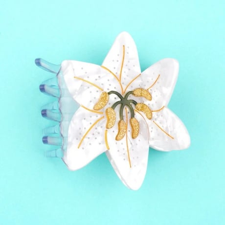 【Coucou Suzette】【ククシュゼット】lilium 白百合 Hair claw
