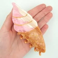 【Coucou Suzette】【ククシュゼット】Ice Cream アイスクリーム ソフトクリーム hair claw