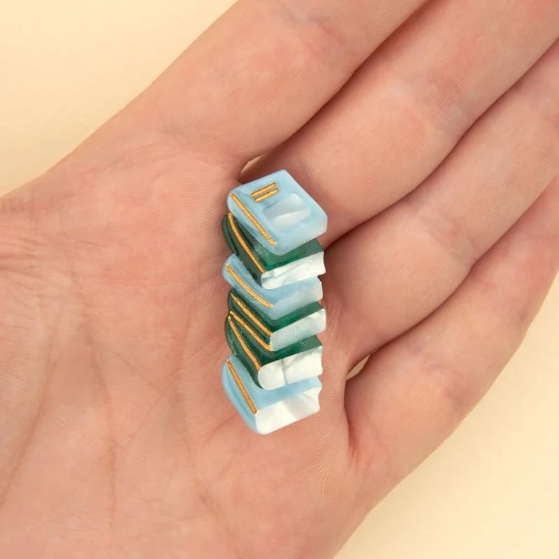 Coucou Suzette ククシュゼット books 小さな本の山 mini hair