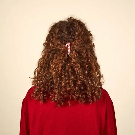 【Coucou Suzette】【ククシュゼット】Candy Cane  キャンディーケイン hair clip