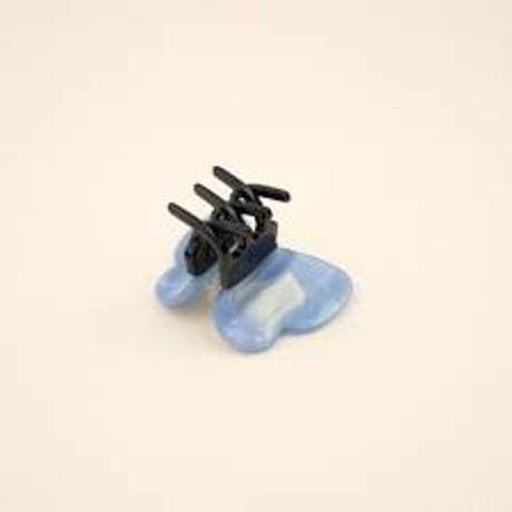 【Coucousuzette】【ククシュゼット】Lavender  Butterfly 蝶々 mini Hair Claw