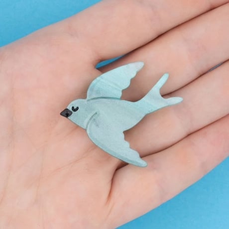 Coucou Suzette  ククシュゼット swallow 燕 mini Hair clip