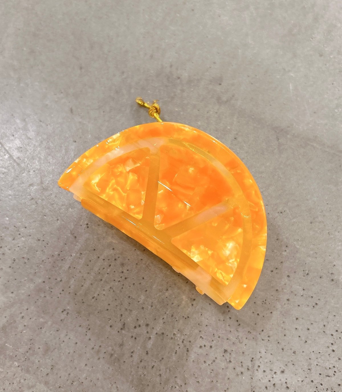 Coucou Suzette ククシュゼット オレンジ orange Hair claw |