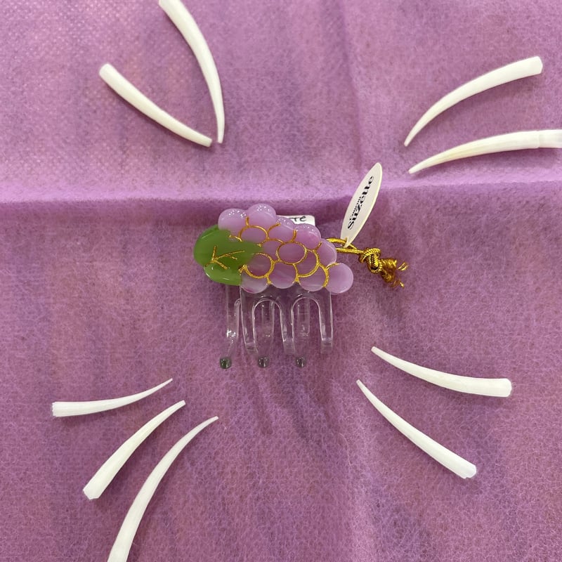 こくりゅさま専用出品❤ Coucou Suzette ククシュゼット ぶどう grape mini hair cla