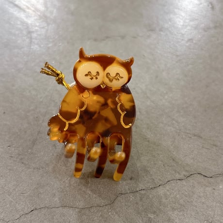 Coucou Suzette  ククシュゼット owl フクロウ　Mini  Hair claw