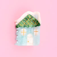 【Coucou Suzette】【ククシュゼット】Christmas snowy house スノーハウス  hair claw