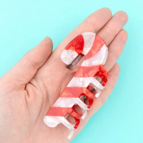 【Coucou Suzette】【ククシュゼット】Candy Cane  キャンディーケイン hair claw