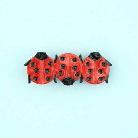 【Coucou Suzette】  ククシュゼット  ladybug てんとう虫 hair clip