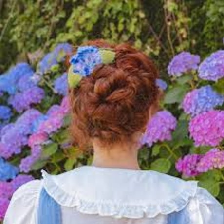 【Coucou Suzette】【ククシュゼット】Hydrangea 紫陽花 hair claw　ヘアクロウ