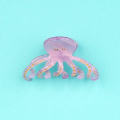 【Coucou Suzette】【ククシュゼット】octopus タコ mini hair claw