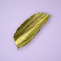 【Coucou Suzette】 ククシュゼット chestnut leaf 栗の葉 hair claw ヘアクロウ